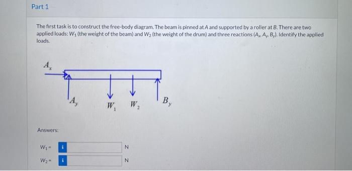 Solved Part 1 has to do with the figure in the first | Chegg.com