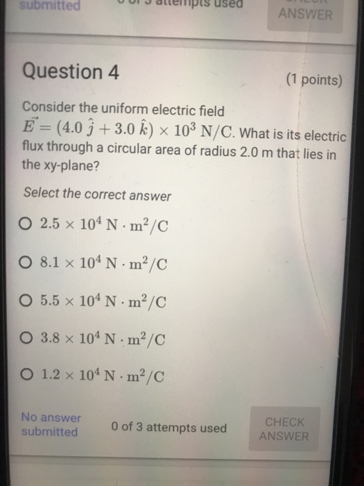 Solved Question 3 1 Points A Point Charge Of 10 Uc Is A Chegg Com