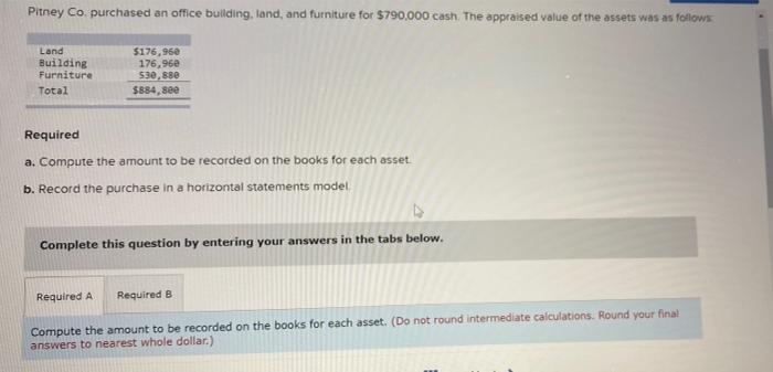solved-pitney-co-purchased-an-office-building-land-and-chegg