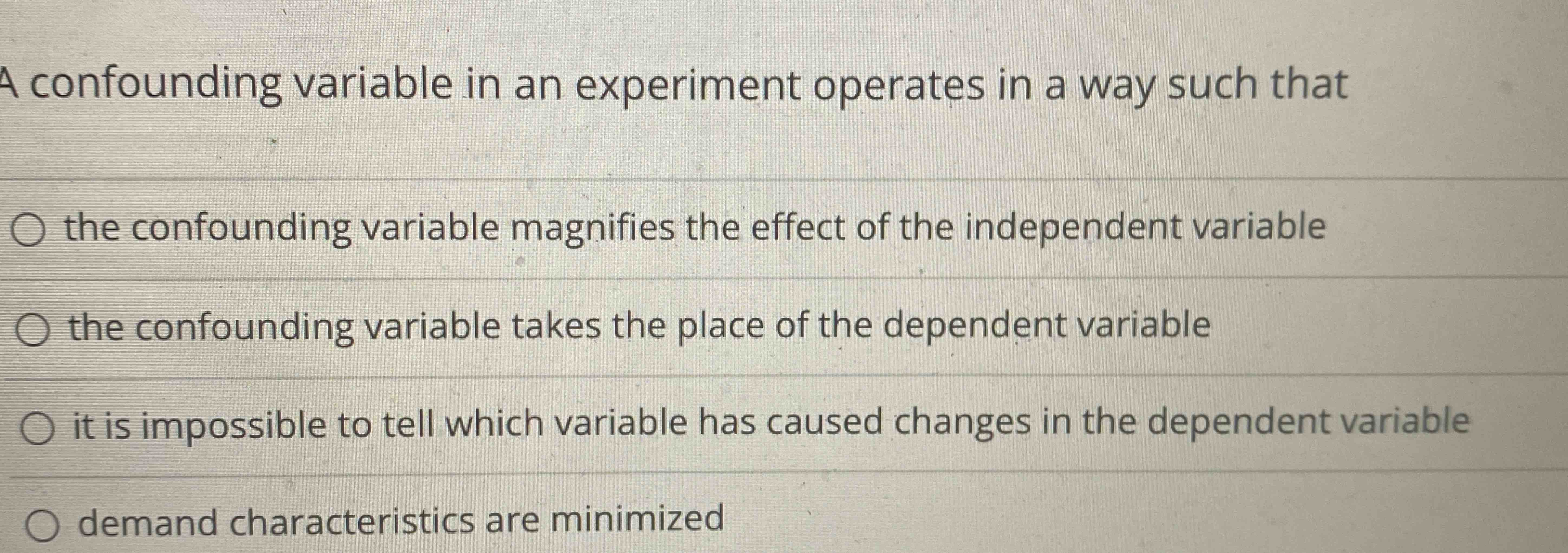 confounding variable science experiment