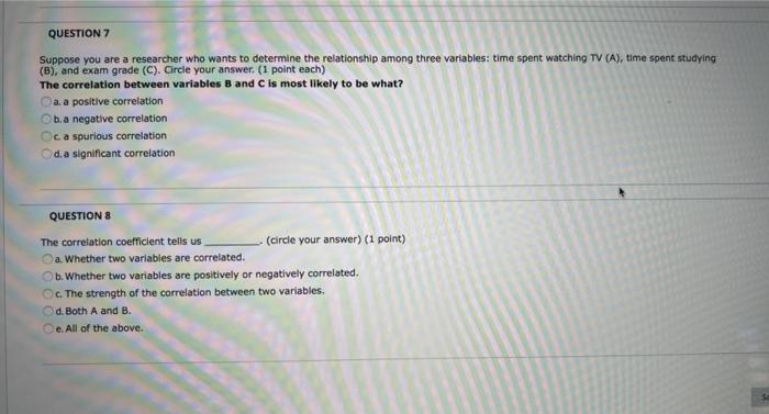 Solved Suppose you are a researcher who wants to determine | Chegg.com
