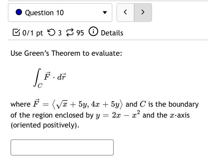 Solved Question 9 B0 1 Pt 53 399 Details Use Green S Chegg Com