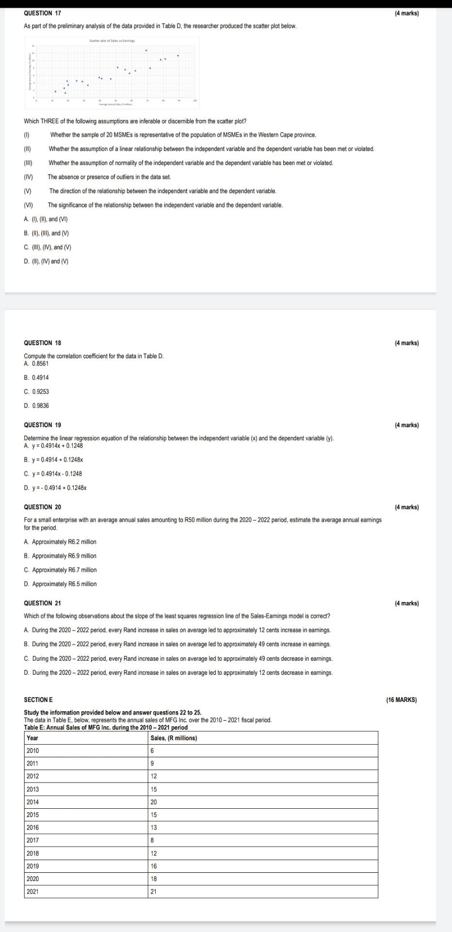 As part of the preliminary analysis of the data | Chegg.com