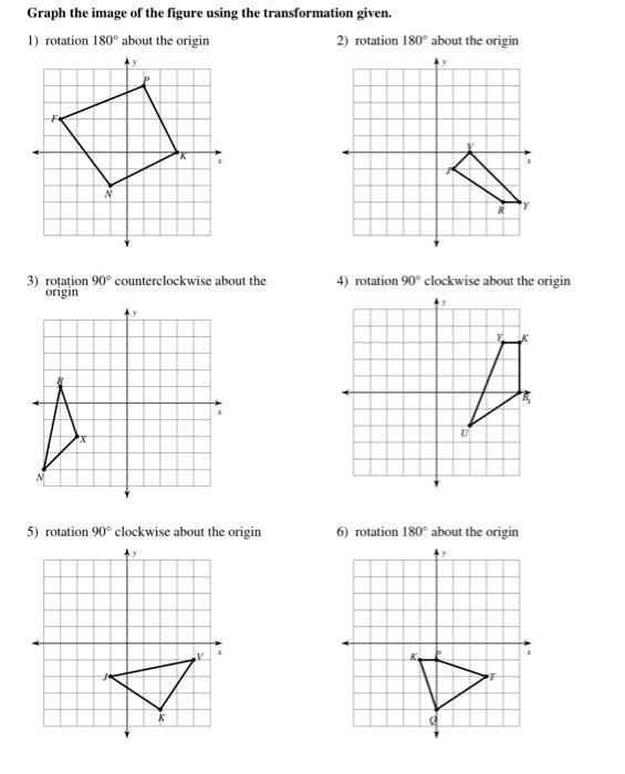 Solved Graph The Image Of The Figure Using The 