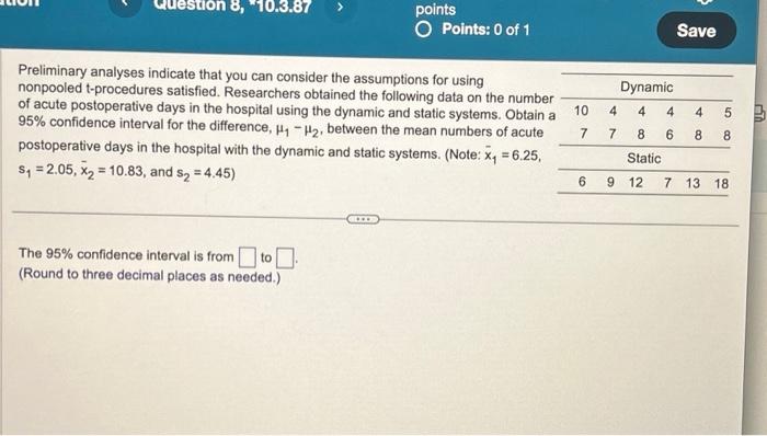 Solved Preliminary Analyses Indicate That You Can Consider | Chegg.com