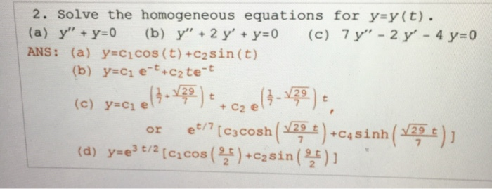 Solved Answers are included but I need a step by step | Chegg.com