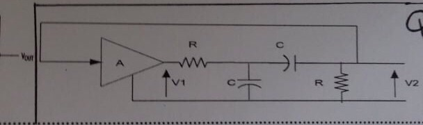 Solved Q3. An oscillator uses the phase shift network as | Chegg.com