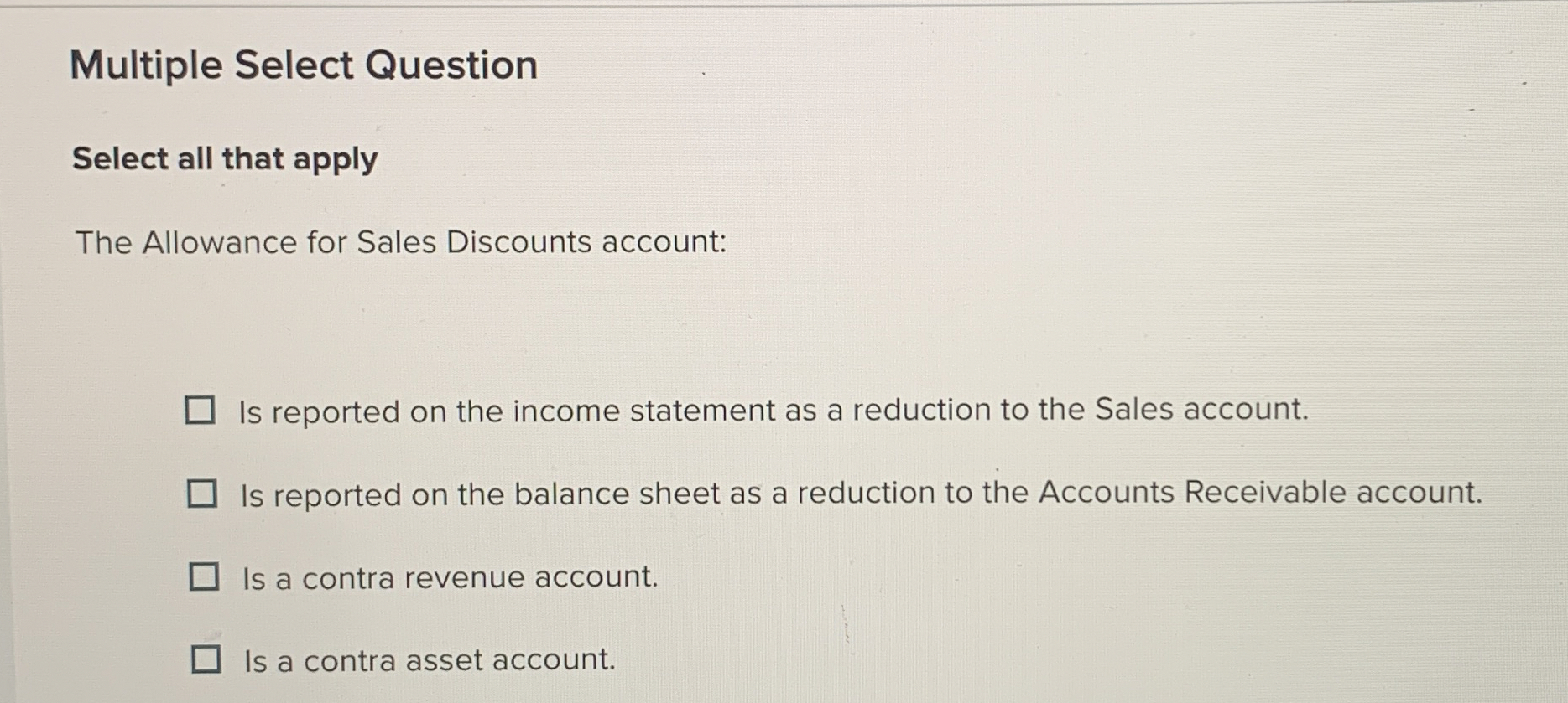 Solved Multiple Select QuestionSelect all that applyThe | Chegg.com