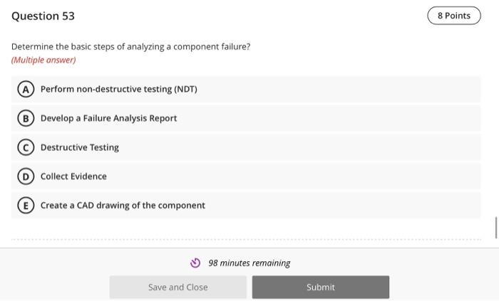 Solved Question 53 8 Points Determine the basic steps of | Chegg.com
