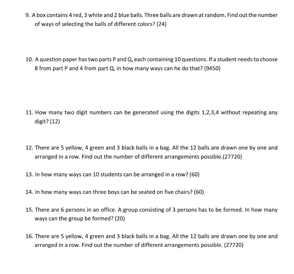 Solved 1. Suppose we have to select a manager, assistant | Chegg.com