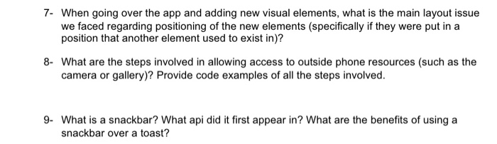 Solved 7- When going over the app and adding new visual | Chegg.com