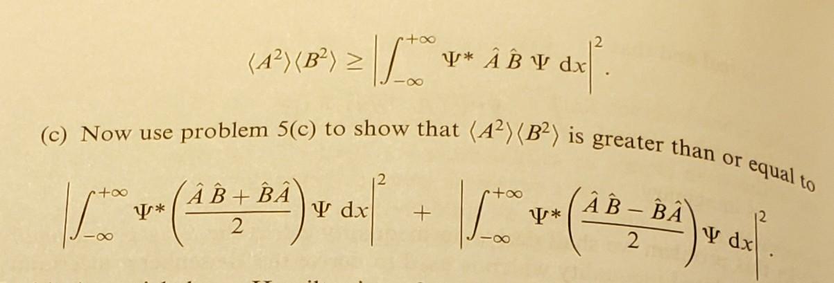 6 In This Problem We Shall Derive An Inequality Chegg Com