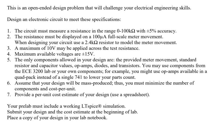 Please design the circuit using ltspice and show | Chegg.com