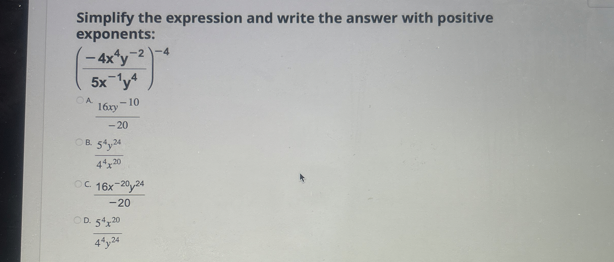 Solved Simplify the expression and write the answer with | Chegg.com