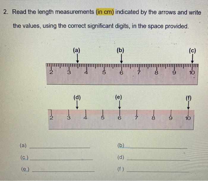 Solved Read the volume measurements (in mL) and write the | Chegg.com