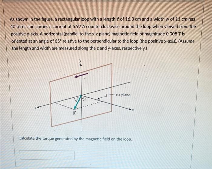 Solved As shown in the figure, a rectangular loop with a | Chegg.com
