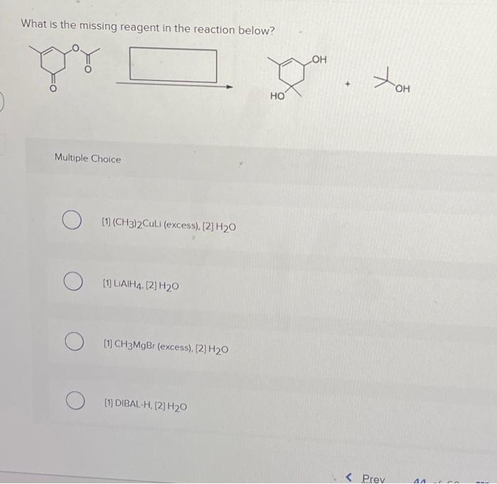 What Is The Major Organic Product Of The Following