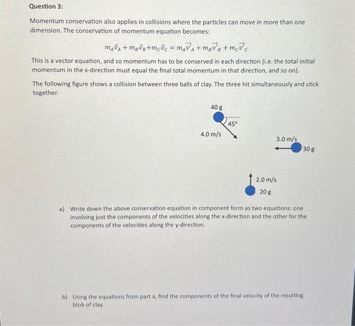 how the law of conservation of momentum applies to recoil collisions