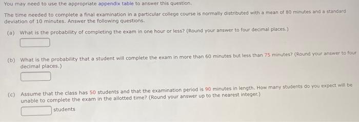 Solved You may need to use the appropriate appendix table to | Chegg.com