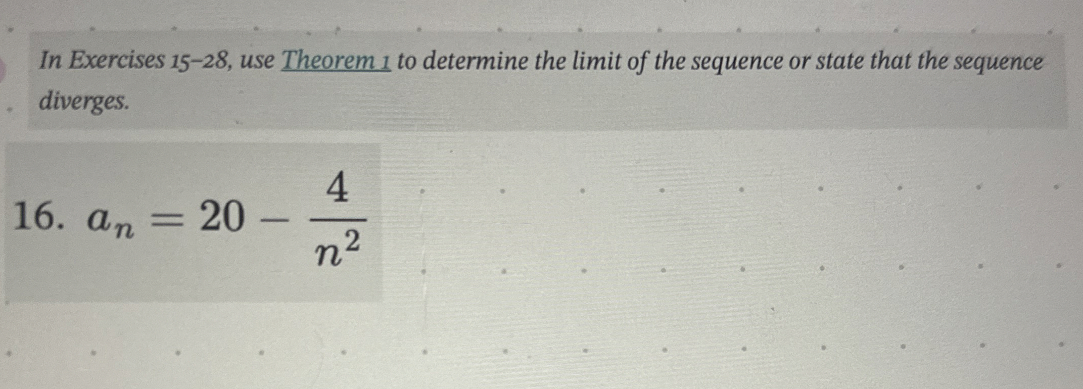 Solved In Exercises 15-28, ﻿use Theorem 1 ﻿to determine the | Chegg.com