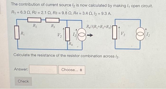 Solved The circuit below contains 2 current sources. | Chegg.com