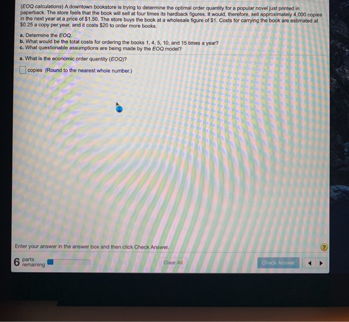 Solved PLEASE ANSWER ALL PARTS OF QUESTION A-C!!! Some parts | Chegg.com