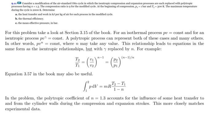 Isentropic Compression or Expansion