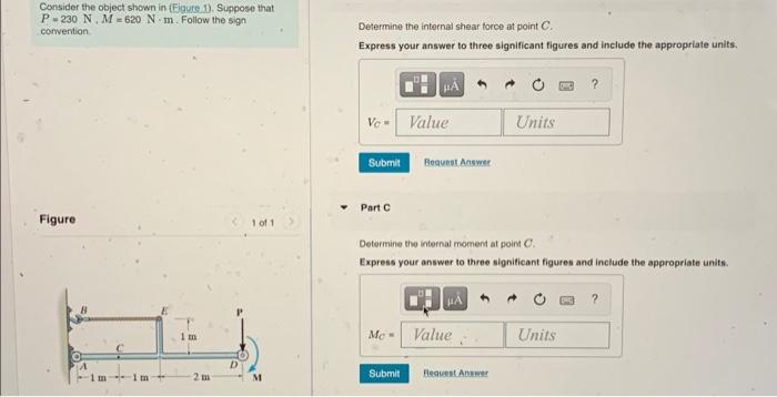 Solved Consider The Object Shown In Figure 1). Suppose That | Chegg.com