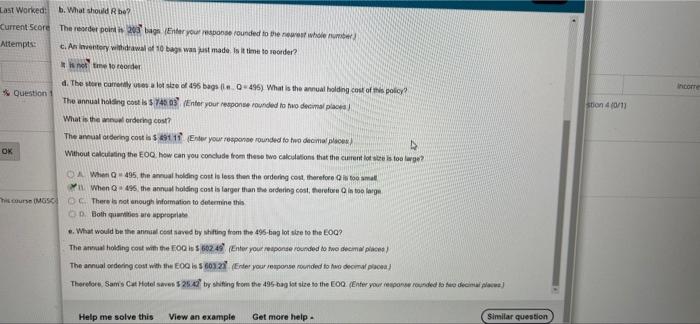 Solved Homework: Ch... Question 3, Problem 13 Pa 10 of 10 HW | Chegg.com