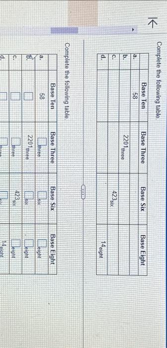 solved-complete-the-following-table-base-ten-58-b-c-ld-chegg