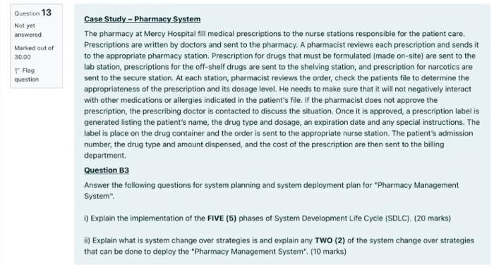 case study in pharmacy