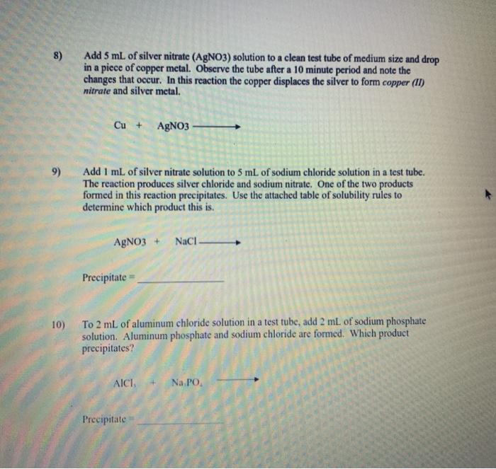 Solved Chemistry 110 Laboratory Representing Chemical | Chegg.com