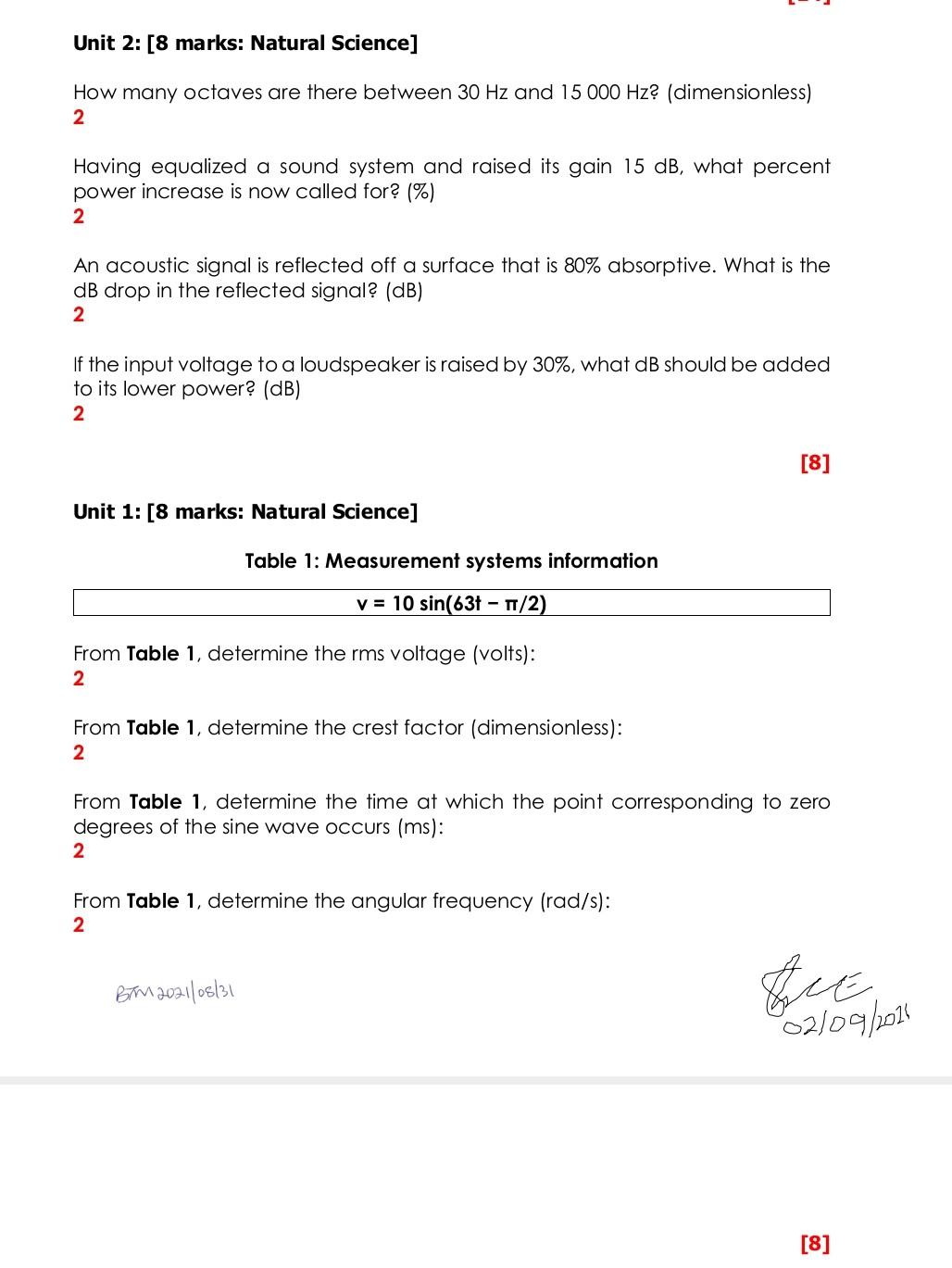 Solved Help Unit 1 And Unit 2 | Chegg.com