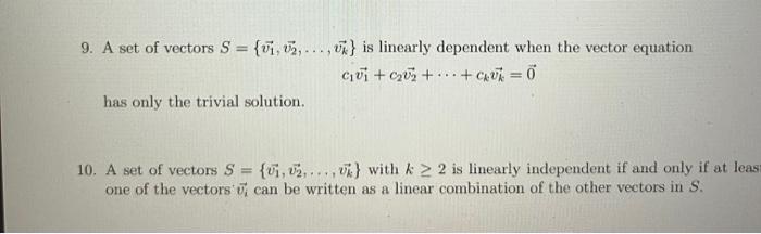 Solved State whether each statement is true or false. | Chegg.com