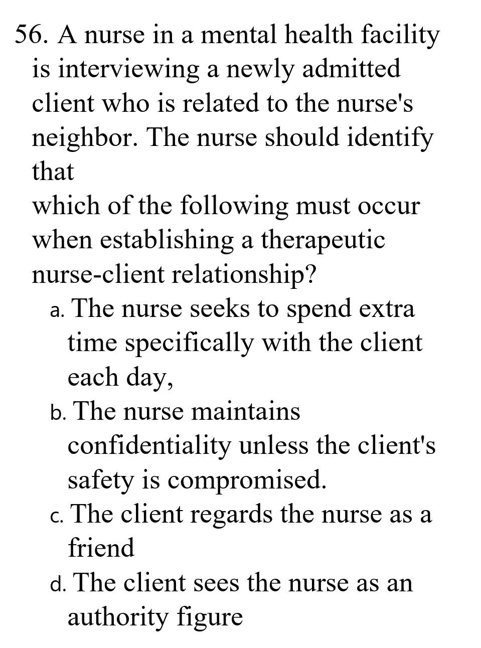 solved-56-a-nurse-in-a-mental-health-facility-is-chegg