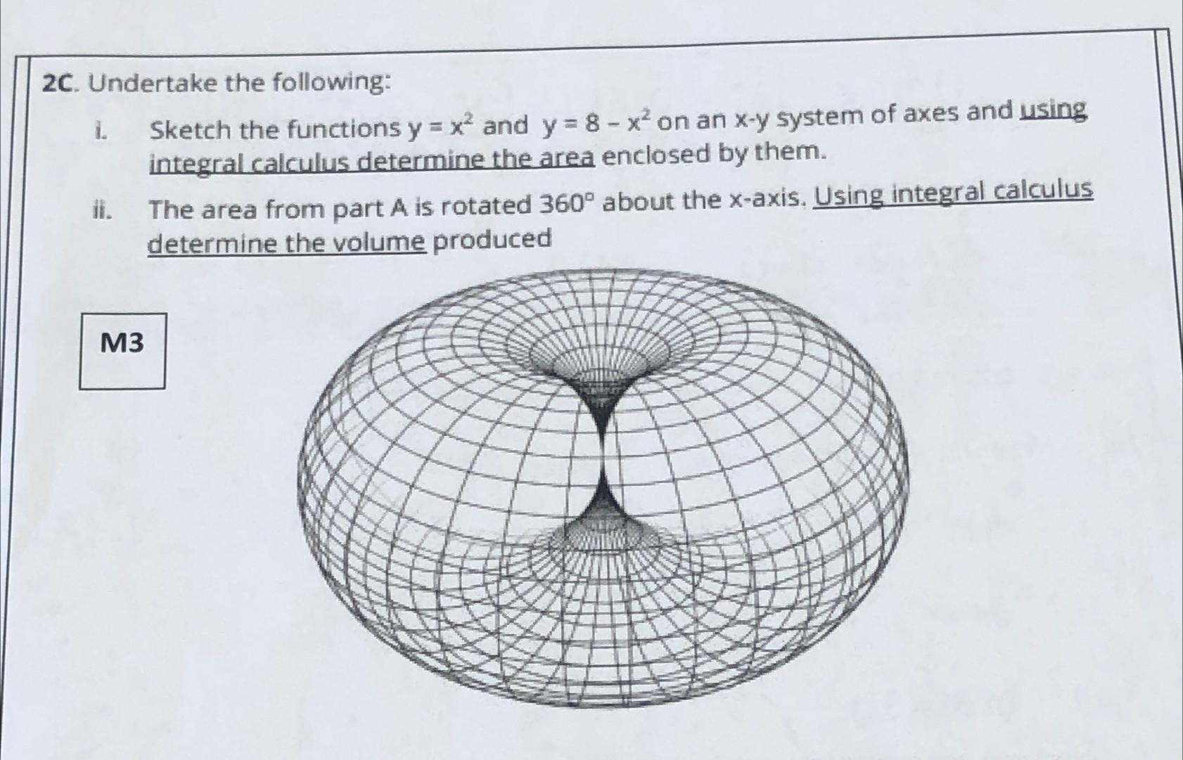 Solved 2C. Undertake the following:\\ni. Sketch the | Chegg.com