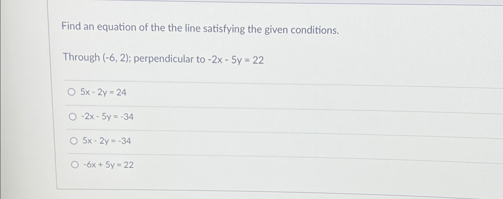 solved-find-an-equation-of-the-the-line-satisfying-the-given-chegg