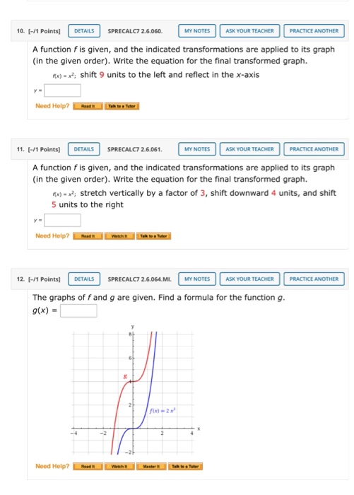 Solved DETAILS MY NOTES ASK YOUR TEACHER PRACTICE ANOTHER | Chegg.com