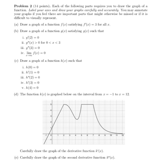 Solved Problem 2 (14 points). Each of the following parts | Chegg.com
