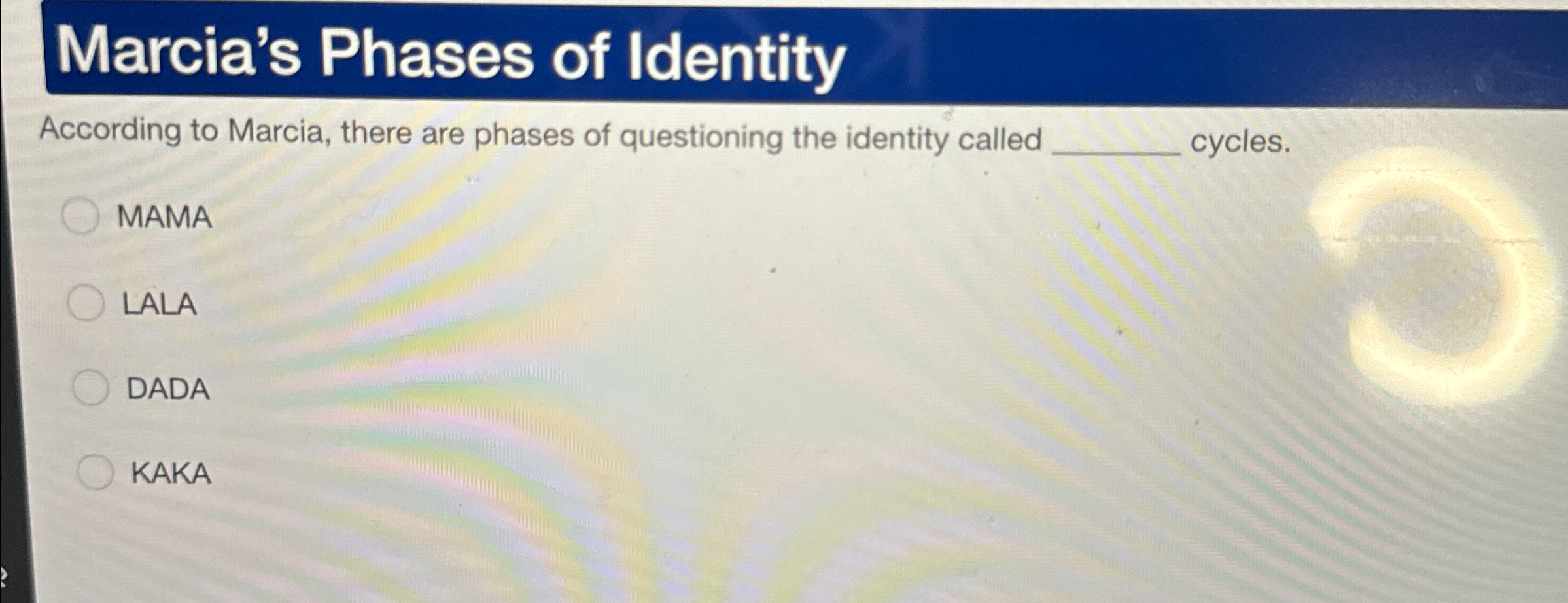 Solved Marcia's Phases Of IdentityAccording To Marcia, There | Chegg.com