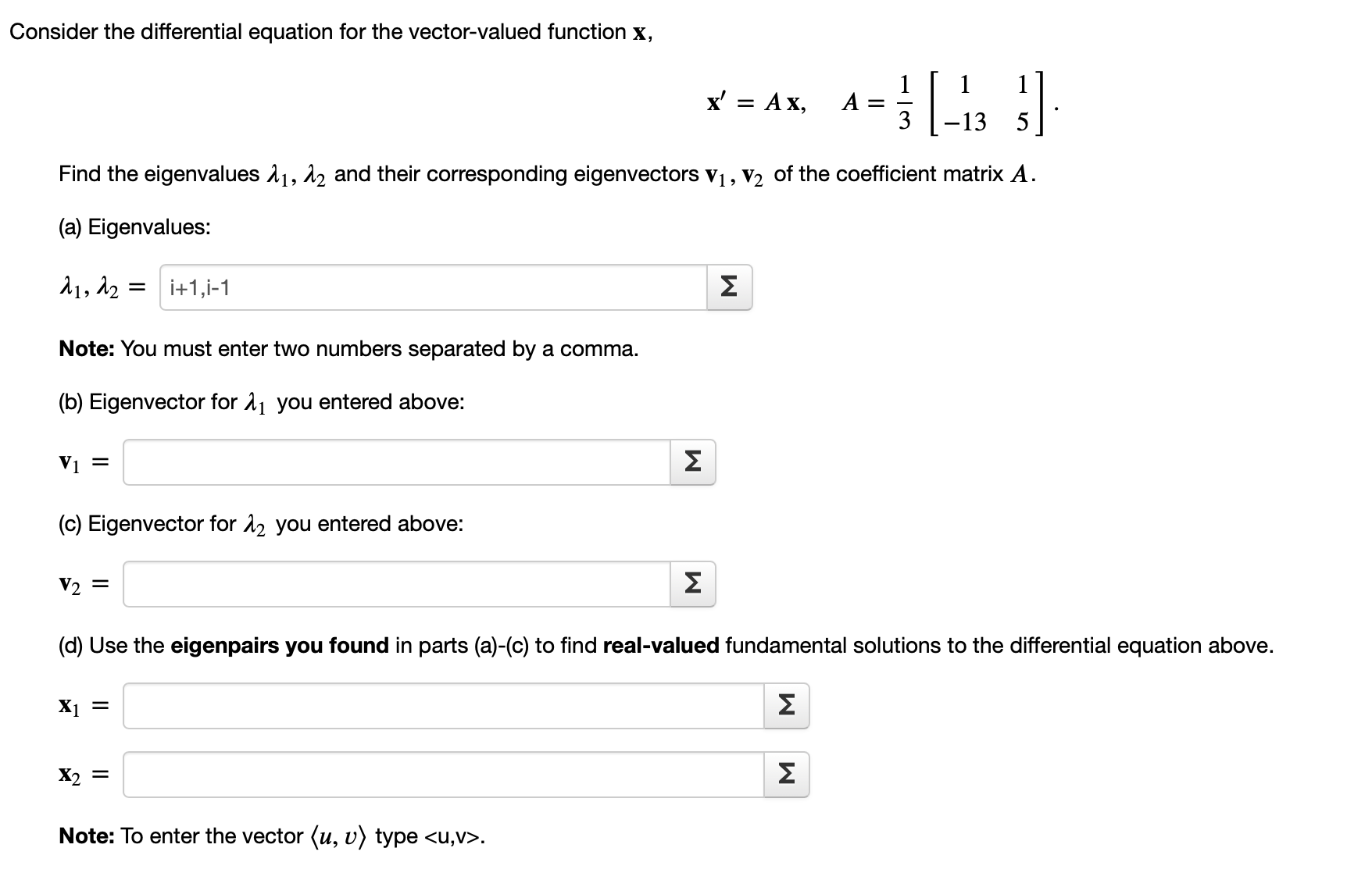 Solved Consider the differential equation for the | Chegg.com