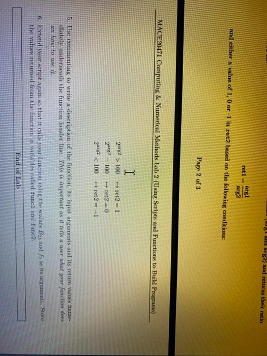 Solved 4 Functions 1. Create a new function with the name | Chegg.com