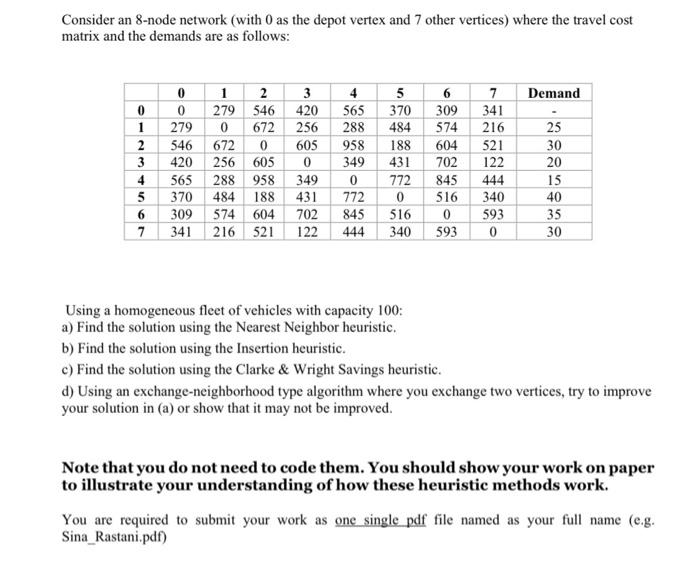 consider-an-8-node-network-with-o-as-the-depot-chegg