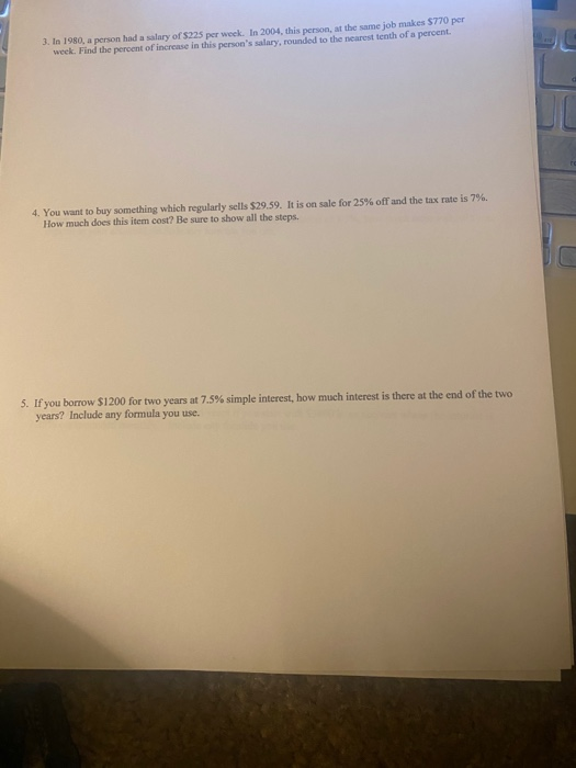 Solved 1. a) Find 128% of 400. Do not round. b) What percent