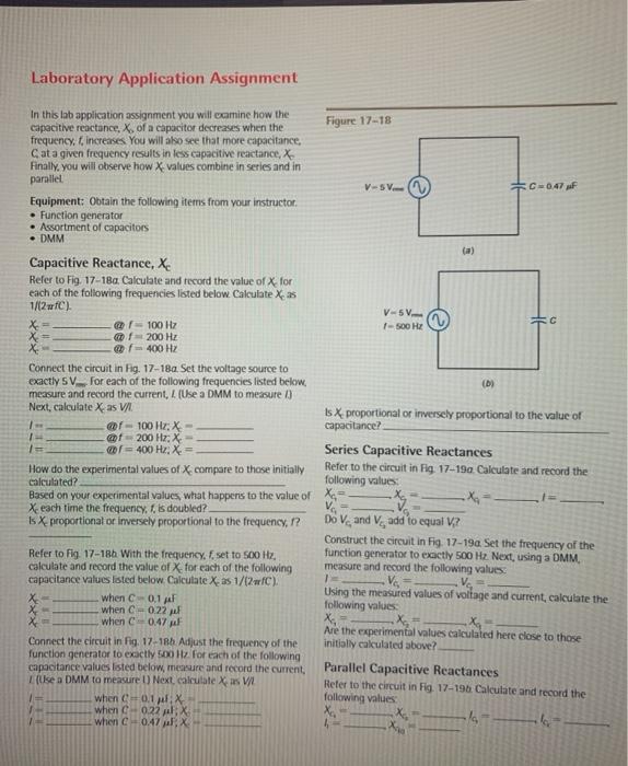 Solved Laboratory Application Assignment Figure 17 18 In