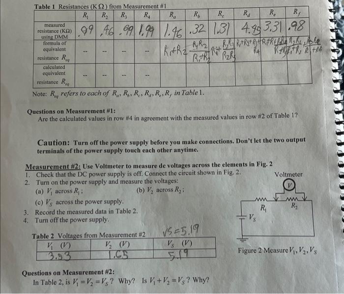 Solved Note: Req refers to each of Ra,Rb,Re,Rd,Re,Rf in | Chegg.com
