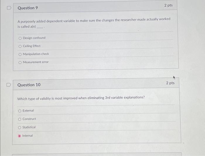 Solved A purposely added dependent variable to make sure the | Chegg.com