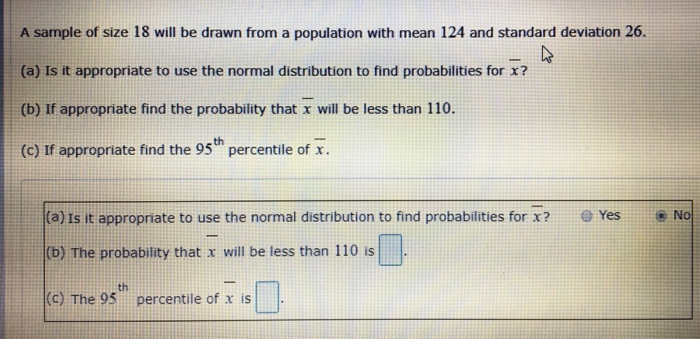 Solved A sample of size 18 will be drawn from a population | Chegg.com