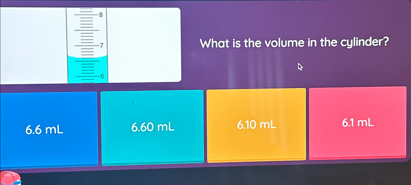 Solved What is the volume in the | Chegg.com