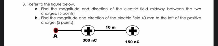Solved 3. Refer to the figure below. a. Find the magnitude | Chegg.com